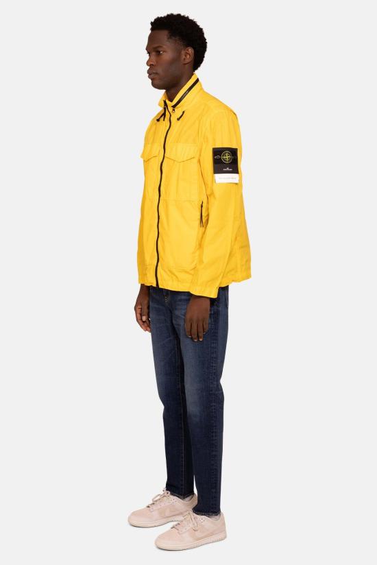  스톤 아일랜드 자켓 스톤아일랜드 나슬란 라이트 와트로 필드 재킷 옐로우 - STONE ISLAND