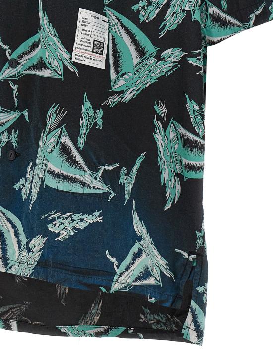25SS 메종 미하라 야스히로 반팔 셔츠 J14SH187BLACK - MAISON MIHARA YASUHIRO