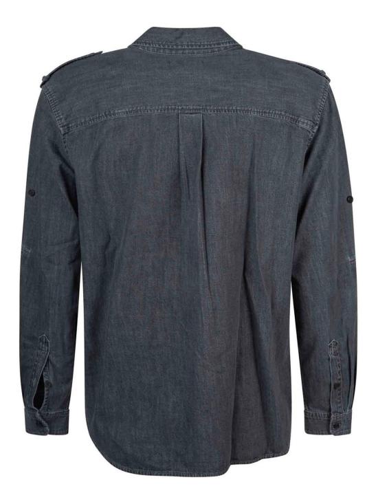 이자벨마랑 긴팔 셔츠 CH0094HAA3G02HM02DG Dark Grey - ISABEL MARANT