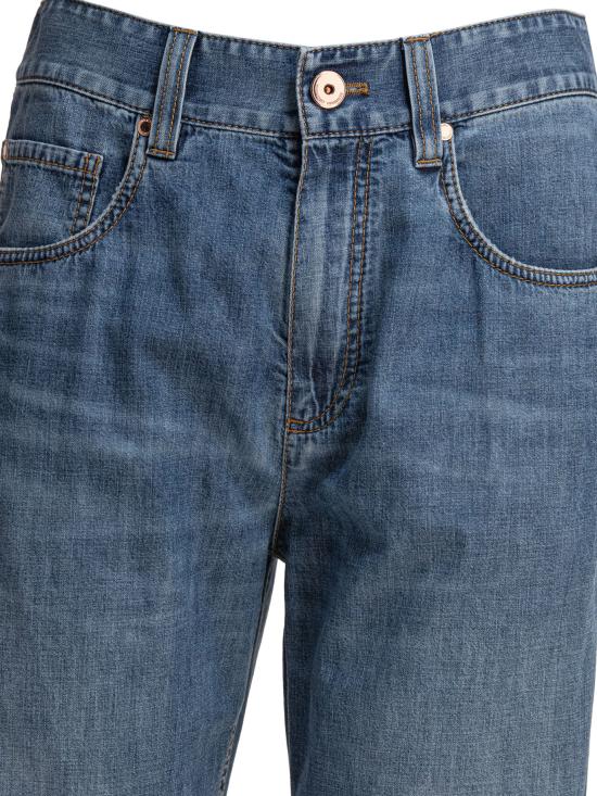 25SS 브루넬로 쿠치넬리 데님 팬츠 MH192P5565C8982 Blue - BRUNELLO CUCINELLI