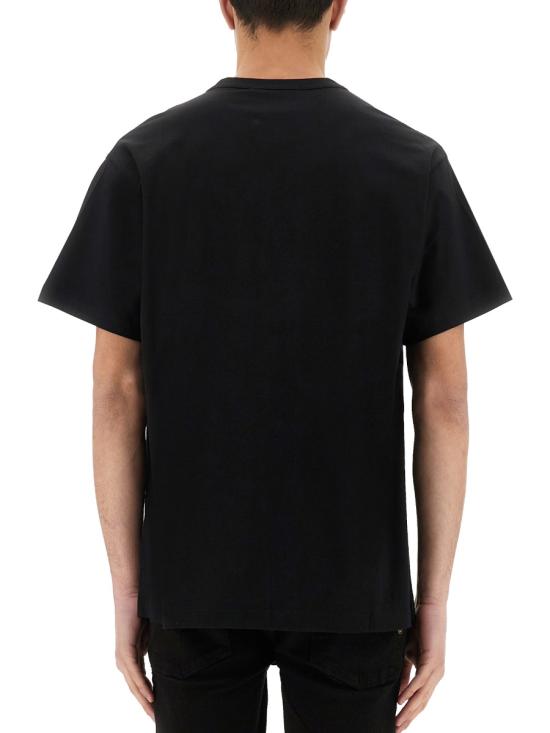 25SS 베르사체 반팔 티셔츠 78GAHE05CJ00E 899 BLACK DOM - VERSACE