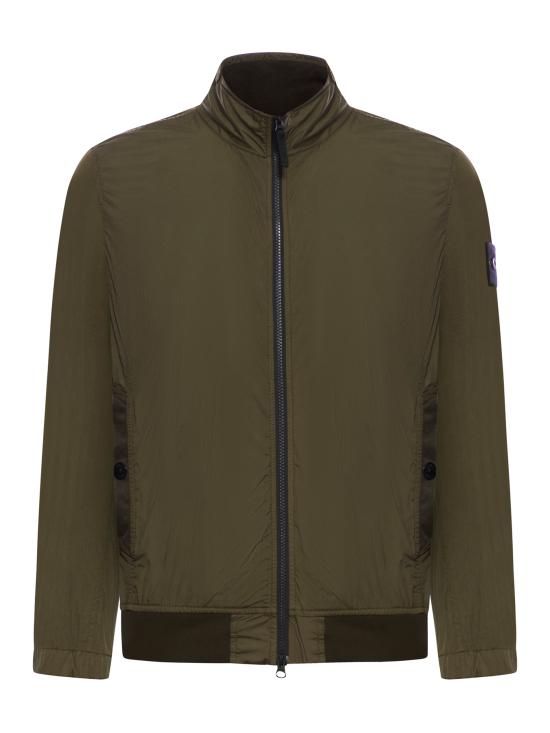 25SS 스톤 아일랜드 4100037 크링클랩스 R-NY 윈드 레지스턴트 자켓 K1S154100037S0A23V0054 MILITARY GREEN DOM