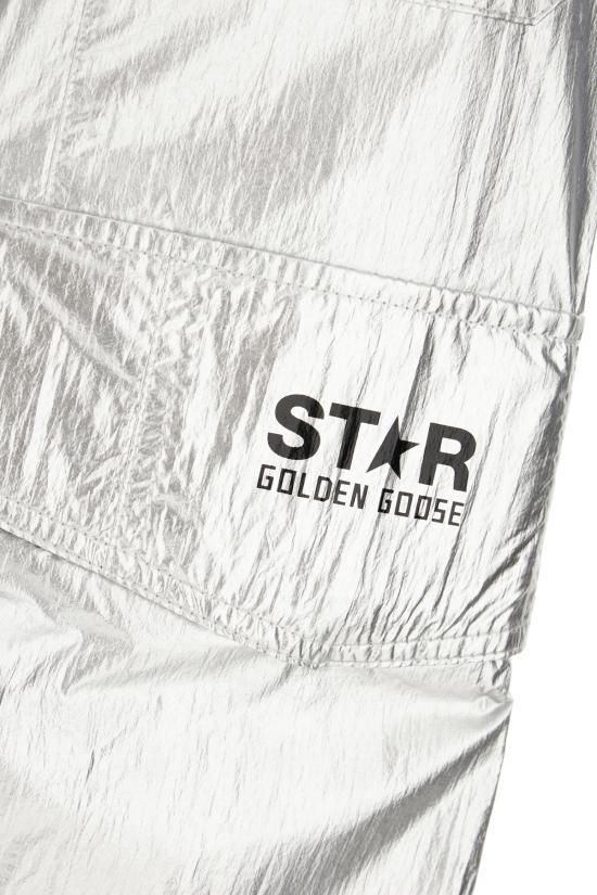 25SS 골든구스 스트레이트 팬츠 GWP01832P001458 70100 SILVER - GOLDEN GOOSE