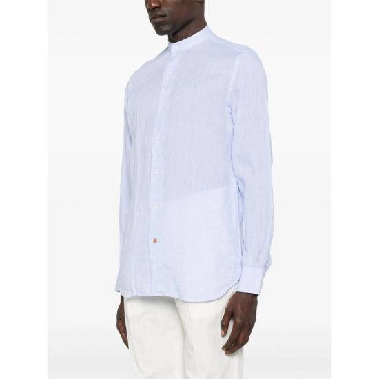  마짜렐리 긴팔 셔츠 B125 2 BLUE - MAZZARELLI