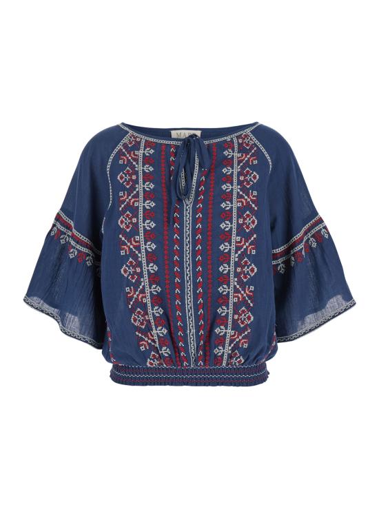 25SS MABE 블라우스 640146NAVY Blu