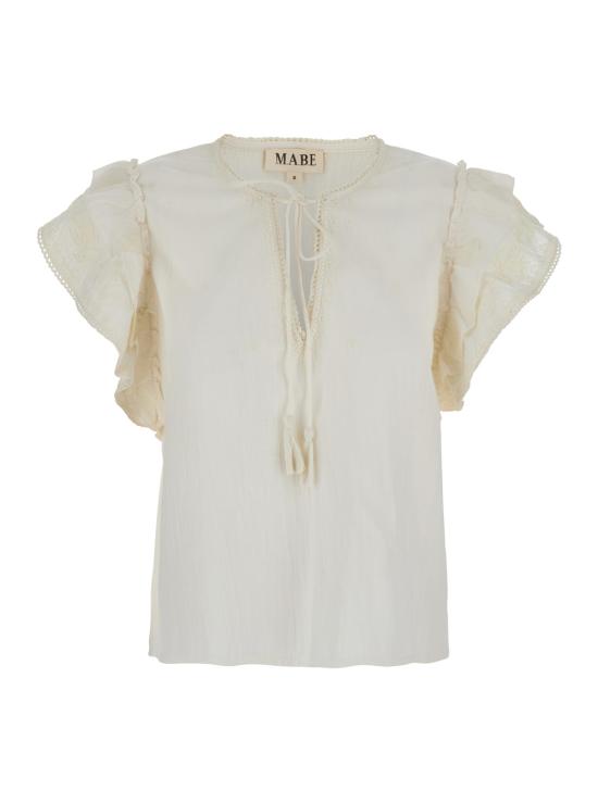 25SS MABE 반팔 티셔츠 6499188ECRU White