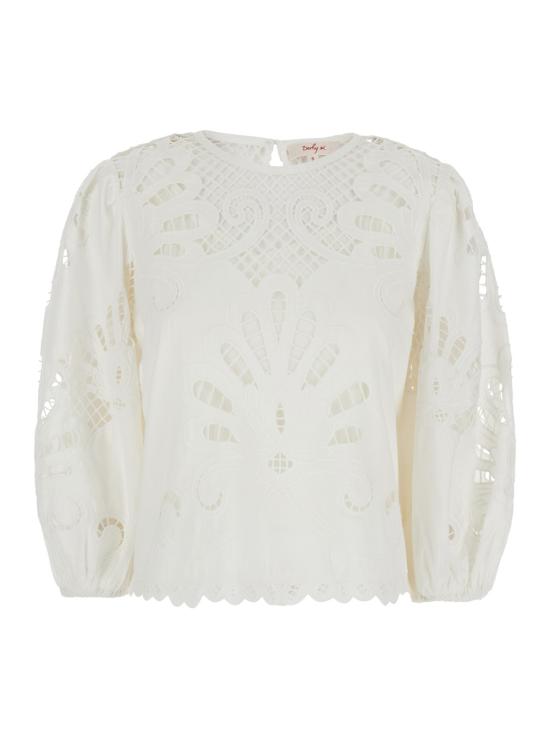 25SS DERHY 블라우스 P5250062 White