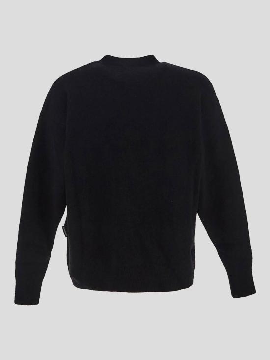  팜앤젤스 긴팔 티셔츠 PMHE054F23KNI0051001 Black - PALM ANGELS