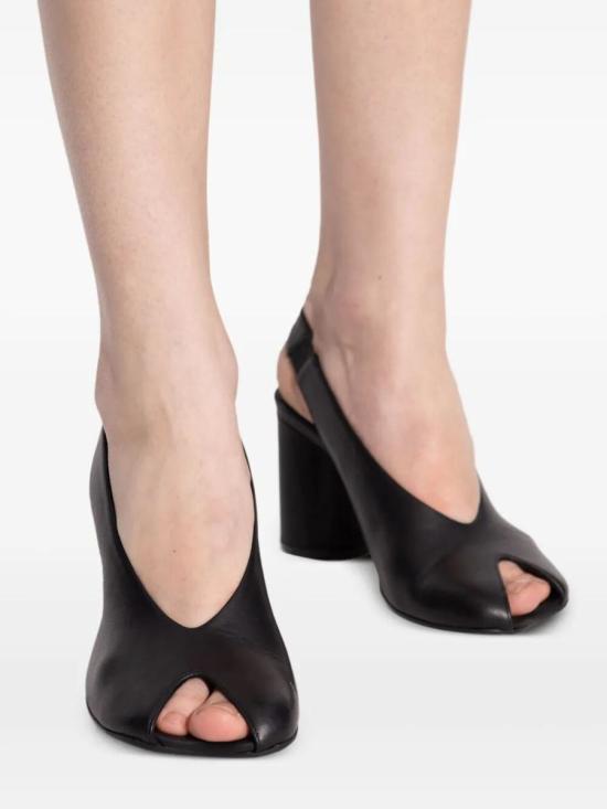 25SS MM6 메종마르지엘라 힐/펌프스 S66WP0104 P5000 8013 Black - MM6 MAISON MARGIELA