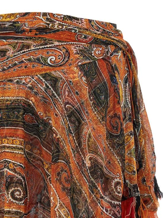 25SS 이자벨마랑 숏 스커트 JU0350FAC2J06I11OR ORANGE - ISABEL MARANT