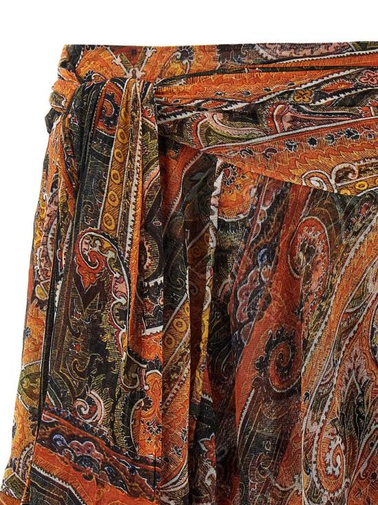 25SS 이자벨마랑 숏 스커트 JU0350FAC2J06I11OR ORANGE - ISABEL MARANT