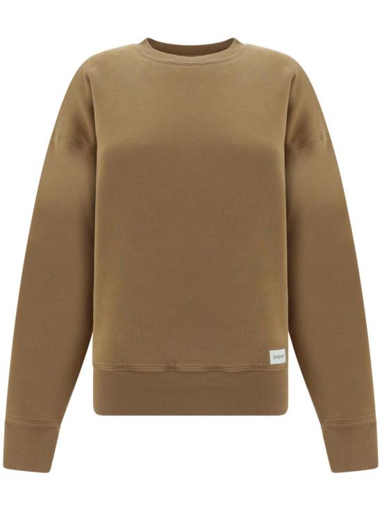 24FW 생로랑 긴팔 티셔츠 807761 Y36SV2298 Brown