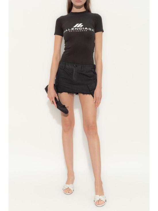 24FW 발렌시아가 반팔 티셔츠 768075 TQVU11083 Black - BALENCIAGA