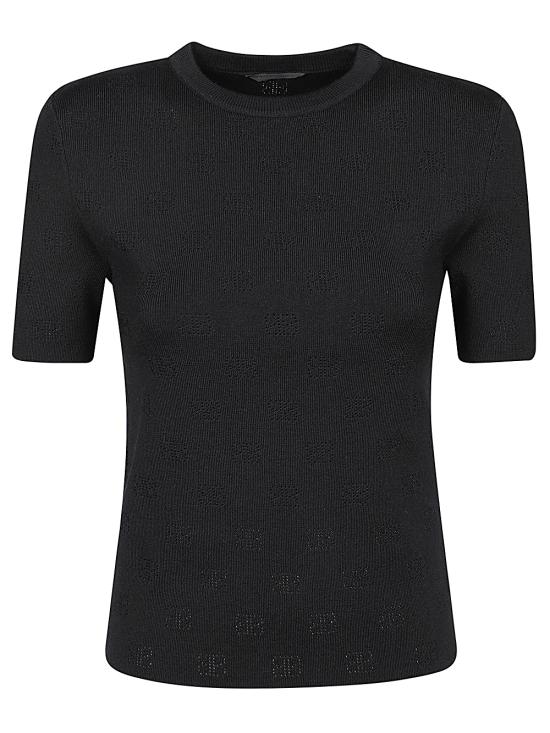 24FW 발렌시아가 반팔 티셔츠 793612 T52151000 Black - BALENCIAGA
