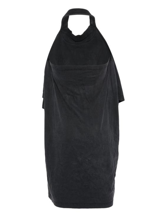 24FW 발렌시아가 미디 원피스 808281 TRVF21041 Black - BALENCIAGA