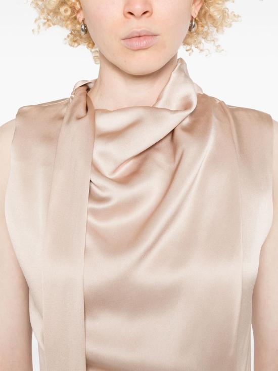 24FW 펜디 롱 원피스 FDD246 ATR0F0ZZ2 Beige - FENDI