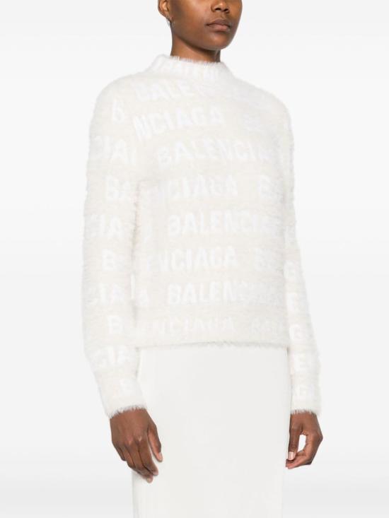 24FW 발렌시아가 스웨터 769027 T62309002 Ivory - BALENCIAGA