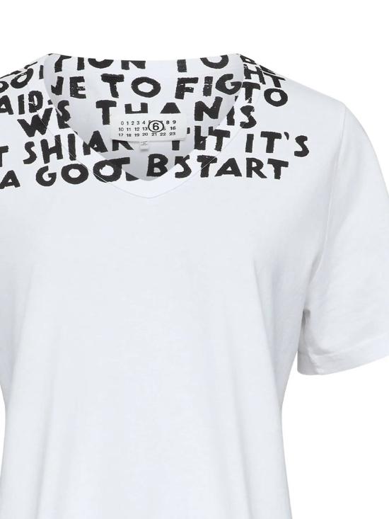 25SS MM6 메종마르지엘라 반팔 티셔츠 S62GD0203 M20108100 - MM6 MAISON MARGIELA