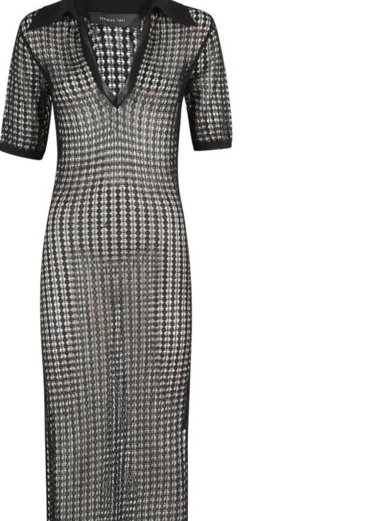 25SS 페데리카 토시 롱 원피스 42307421 29 Black - FEDERICA TOSI