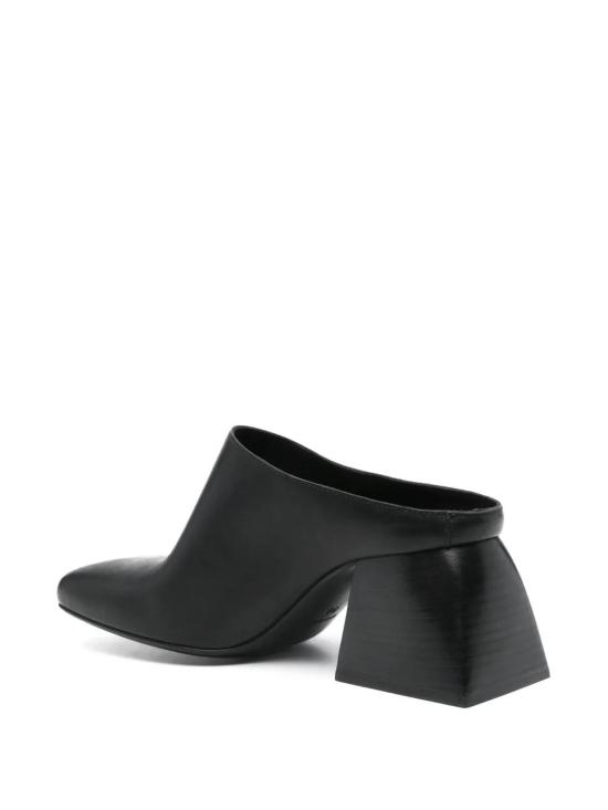 25SS 우마 왕 뮬/슬리퍼 US9197 UW900 BLACK - UMA WANG