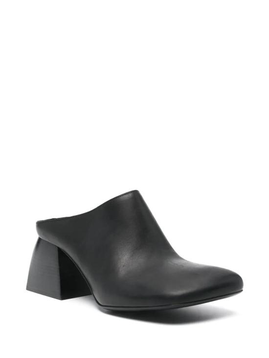 25SS 우마 왕 뮬/슬리퍼 US9197 UW900 BLACK - UMA WANG