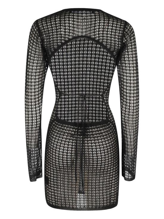 25SS 페데리카 토시 미디 원피스 42306421 29 Black - FEDERICA TOSI