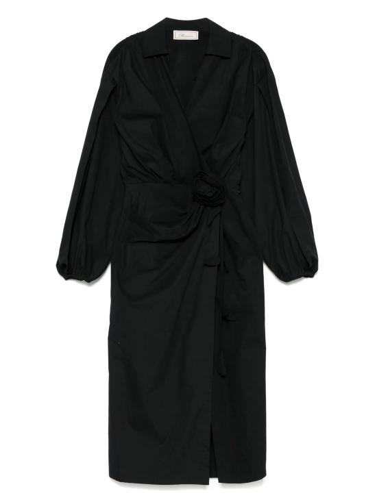 25SS 블루마린 미디 원피스 P544A312A N0990 Black