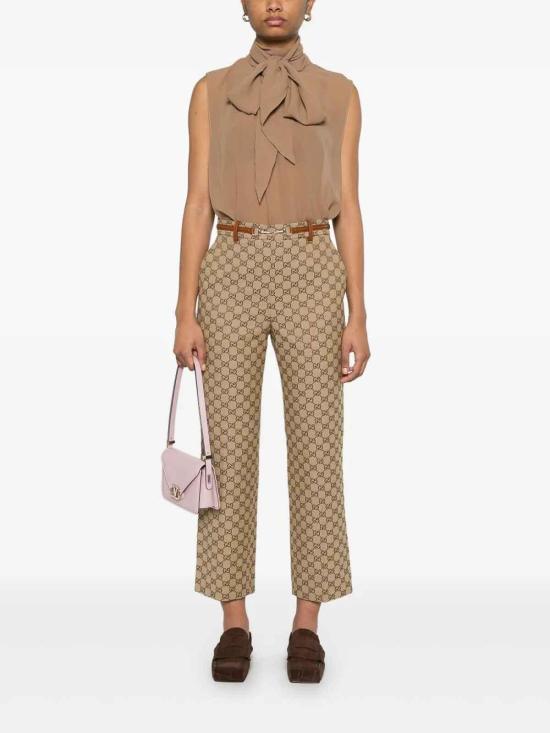  구찌 팬츠 820466Z8BZK2580 Camel - GUCCI