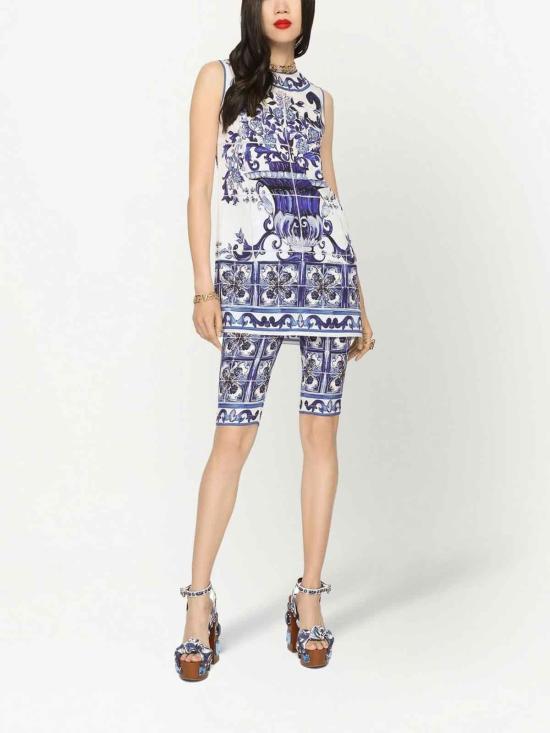  돌체앤가바나 민소매 티셔츠 F7T85THPABYHA3TN Blue - DOLCE & GABBANA