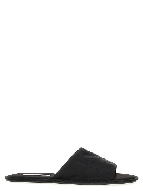 25FW 더로우 뮬/슬리퍼 F1520W3105BLK Black