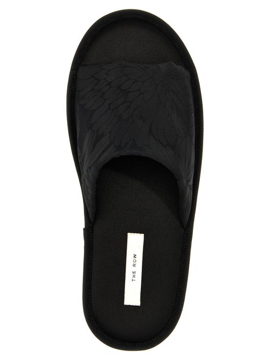 25FW 더로우 뮬/슬리퍼 F1520W3105BLK Black - THE ROW