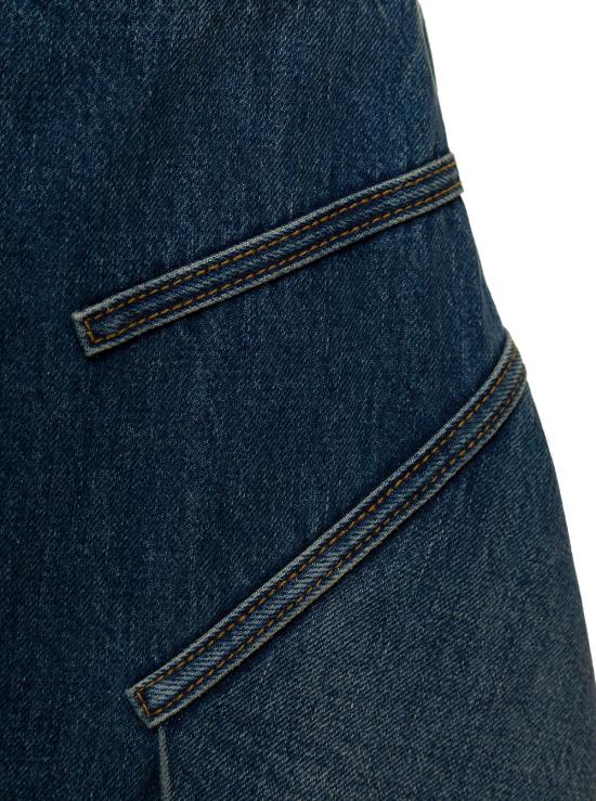  알렉산더 맥퀸 원피스 727672QMACC4251 Blu - ALEXANDER MCQUEEN