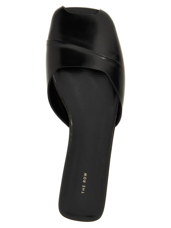 24FW 더로우 뮬/슬리퍼 F1495SBF10BLK Black - THE ROW
