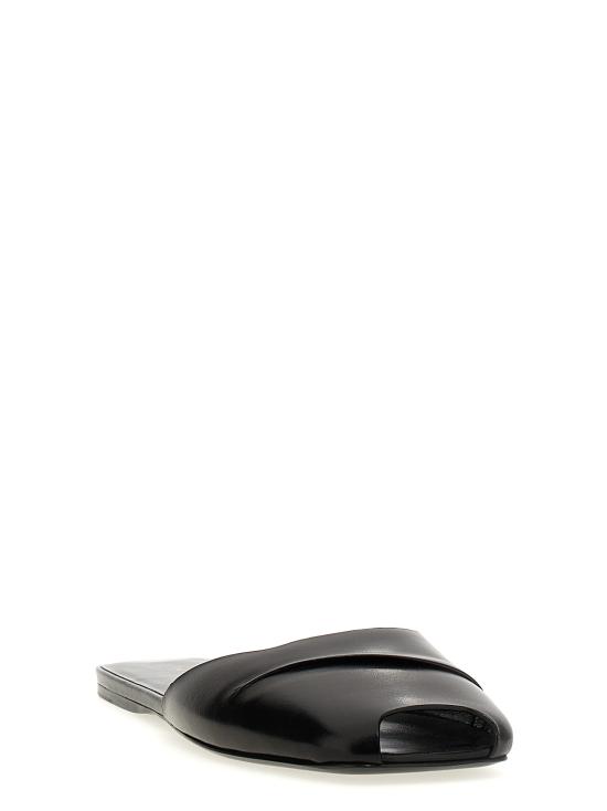 24FW 더로우 뮬/슬리퍼 F1495SBF10BLK Black - THE ROW