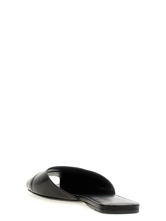 24FW 더로우 뮬/슬리퍼 F1495SBF10BLK Black - THE ROW