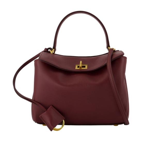 25SS 발렌시아가 숄더백 795456 2AA4V 6034 DARK BURGUNDY burgundy