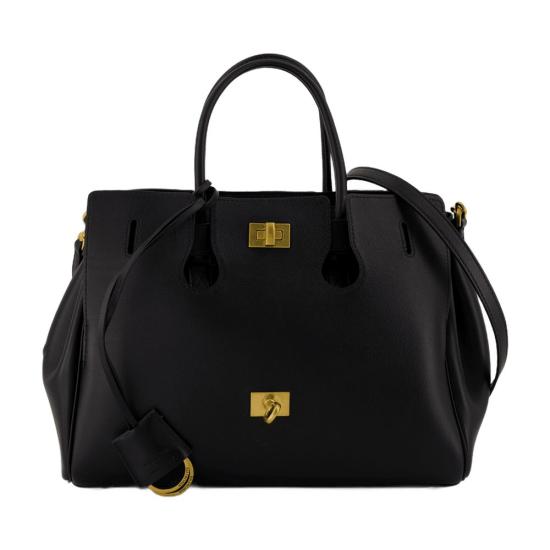 25SS 발렌시아가 토트백 812545 2ABAV 1000 BLACK black