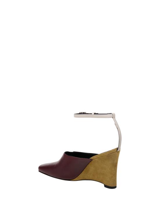 25SS 아미 힐/펌프스 FSV709 AL0093 3742 LICHEN EGGPLANT WH CREAM - AMI