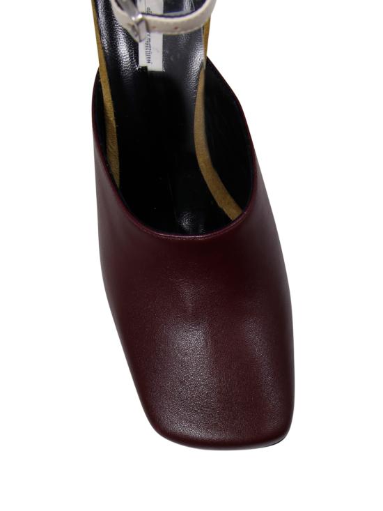 25SS 아미 힐/펌프스 FSV709 AL0093 3742 LICHEN EGGPLANT WH CREAM - AMI