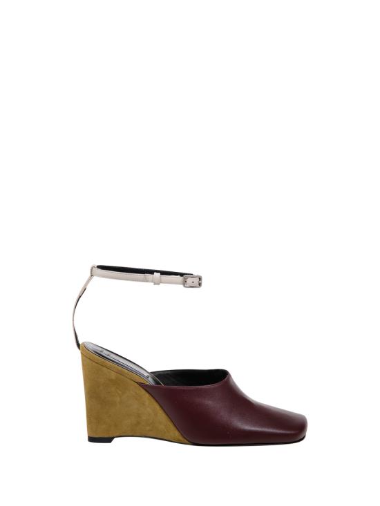 25SS 아미 힐/펌프스 FSV709 AL0093 3742 LICHEN EGGPLANT WH CREAM