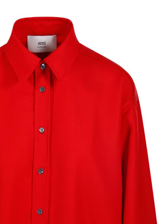 25SS 아미 블라우스 USH171 WV0068 632 COQUELICOT - AMI