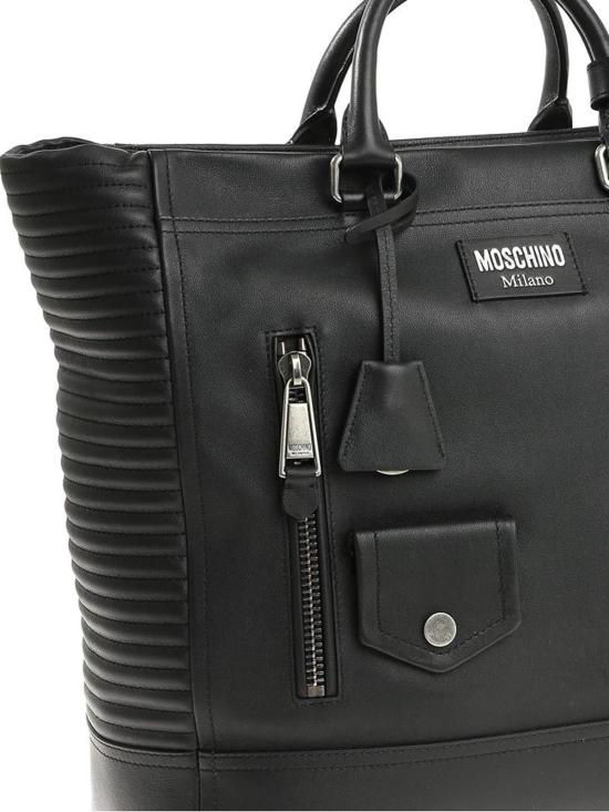  모스키노 토트백 A74018006 Black - MOSCHINO