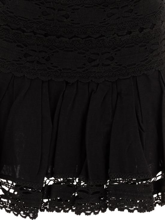 25SS 이자벨마랑에뚜왈 숏 스커트 25PJU0304FAC1J14E01BK Black - ISABEL MARANT ETOILE