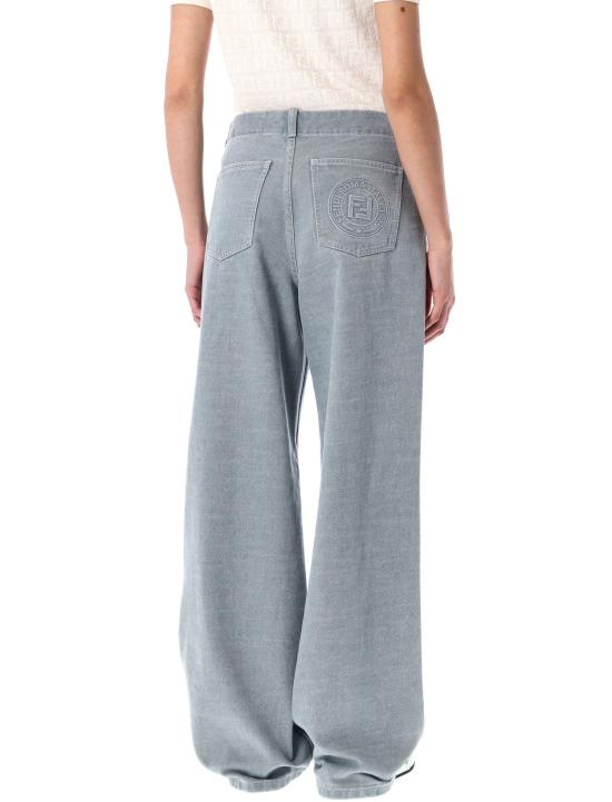 25SS 펜디 데님 팬츠 FLP863ASMB F1RX3 Blu - FENDI