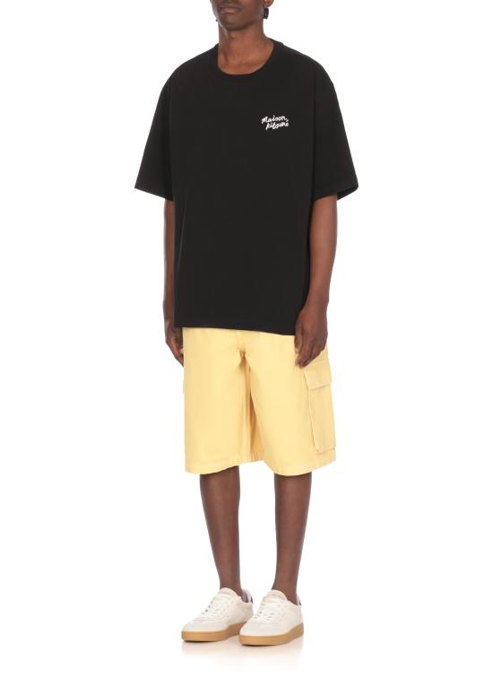 25SS 메종키츠네 반팔 티셔츠 OM00123 KJ0119O197 Black - MAISON KITSUNE