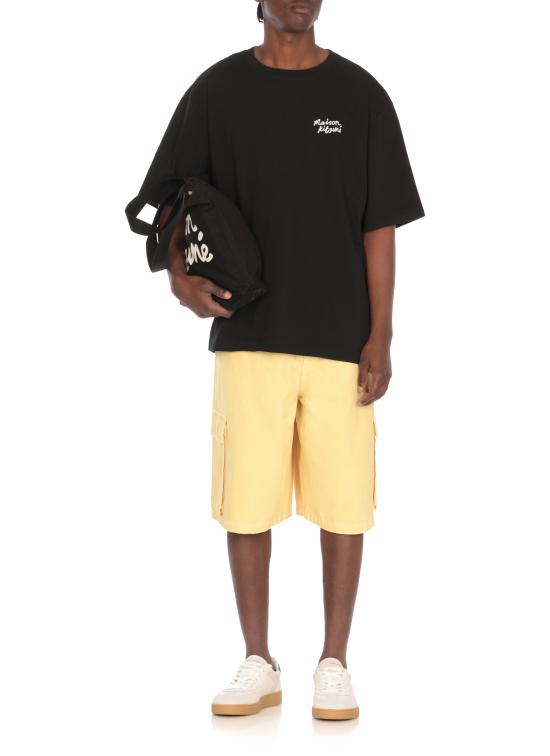 25SS 메종키츠네 반팔 티셔츠 OM00123 KJ0119O197 Black - MAISON KITSUNE