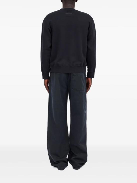 25SS MM6 메종마르지엘라 긴팔 티셔츠 SH2GU0021M25004 Black - MM6 MAISON MARGIELA