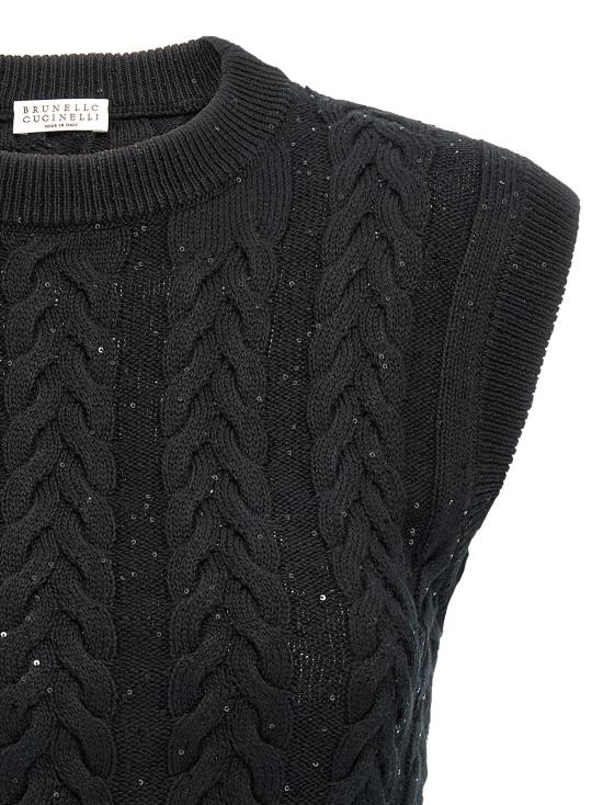 25SS 브루넬로 쿠치넬리 베스트 MDV798130C101 - BRUNELLO CUCINELLI