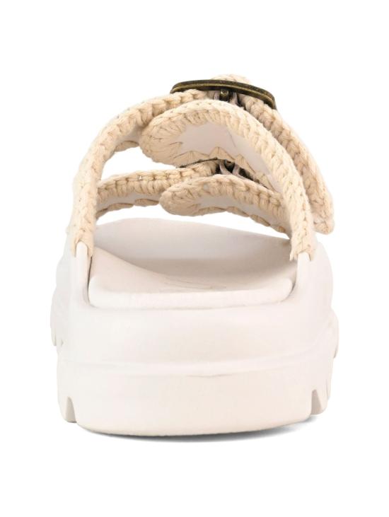 25SS 모우 샌들 SW661001Neva one piece slide two buckle - MOU