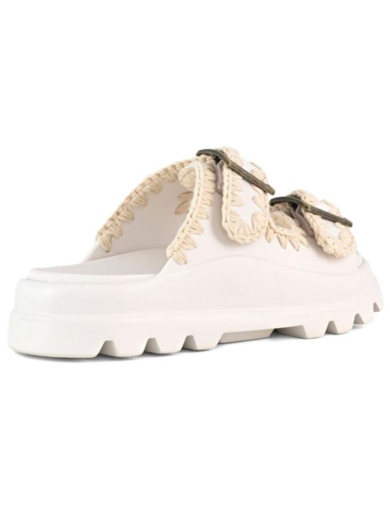 25SS 모우 샌들 SW661001Neva one piece slide two buckle - MOU